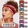 3pcs Boho Women's Hairband Set Wide Women's Earrings Set Twist Headband Earrings Set  Sports Wear