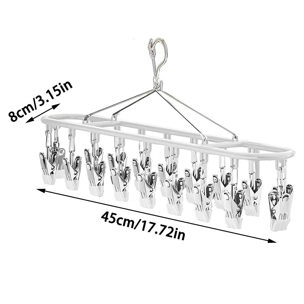 Underwear Socks Hanger Multi-Functional Windproof Socks Clip Drying Hangers Household Plastic Clothing Socks Drying Hangers 2540₽