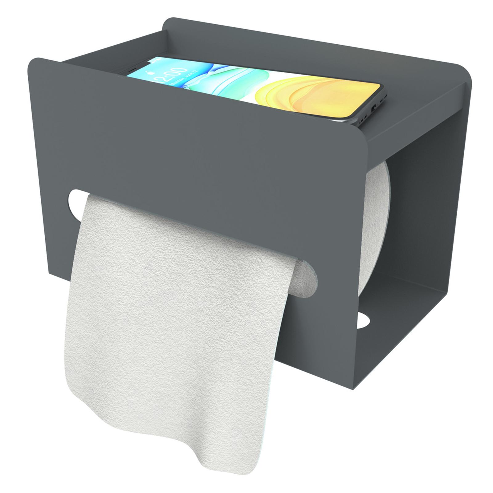 Multifunction Punch-free Magnetic Home Tissue Box Carbon Steel Tissue Storage Box A