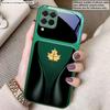 Blue Gradient Camellia For Samsung A20 30 22 23 24 25 26 31 32 A33 34 35 42 50 51 52 53 54 55 56 70 71 72 73 Glass Phone Case
