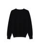 IOLO Wool Textured Crew Neck_Black