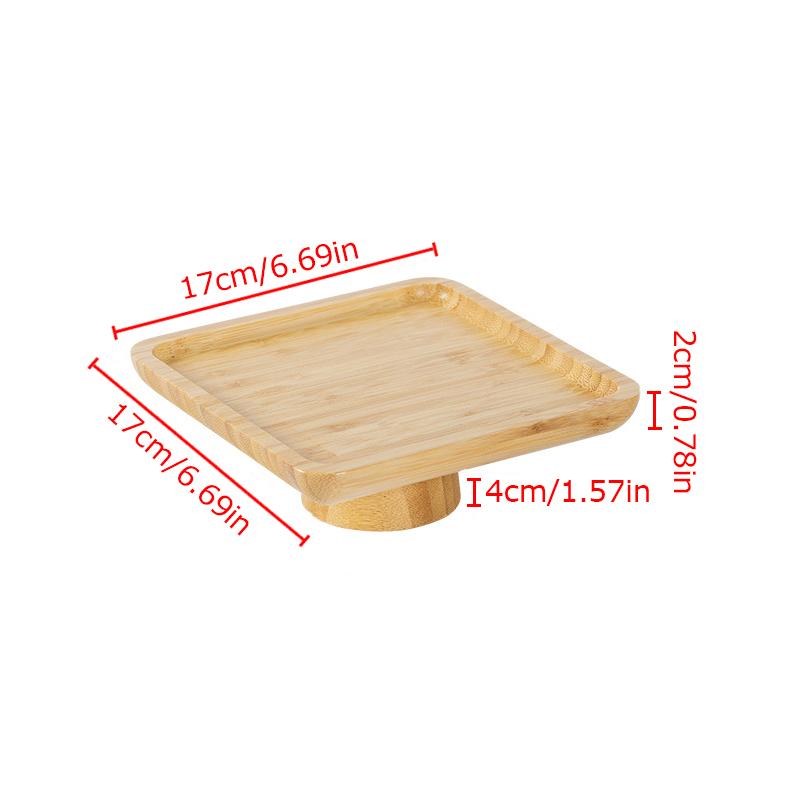 

1 шт. Деревянный декоративный металлический поддон, ручная работа, блюдо для фруктов, торта, десерта, закуски, украшения, высокая ножка, дисплей, организация домашних принадлежностей