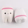 2 Pcs Cute Teeth Soft Squishy Phone Charms Super Slow Rising Ballchain Kid Toy
