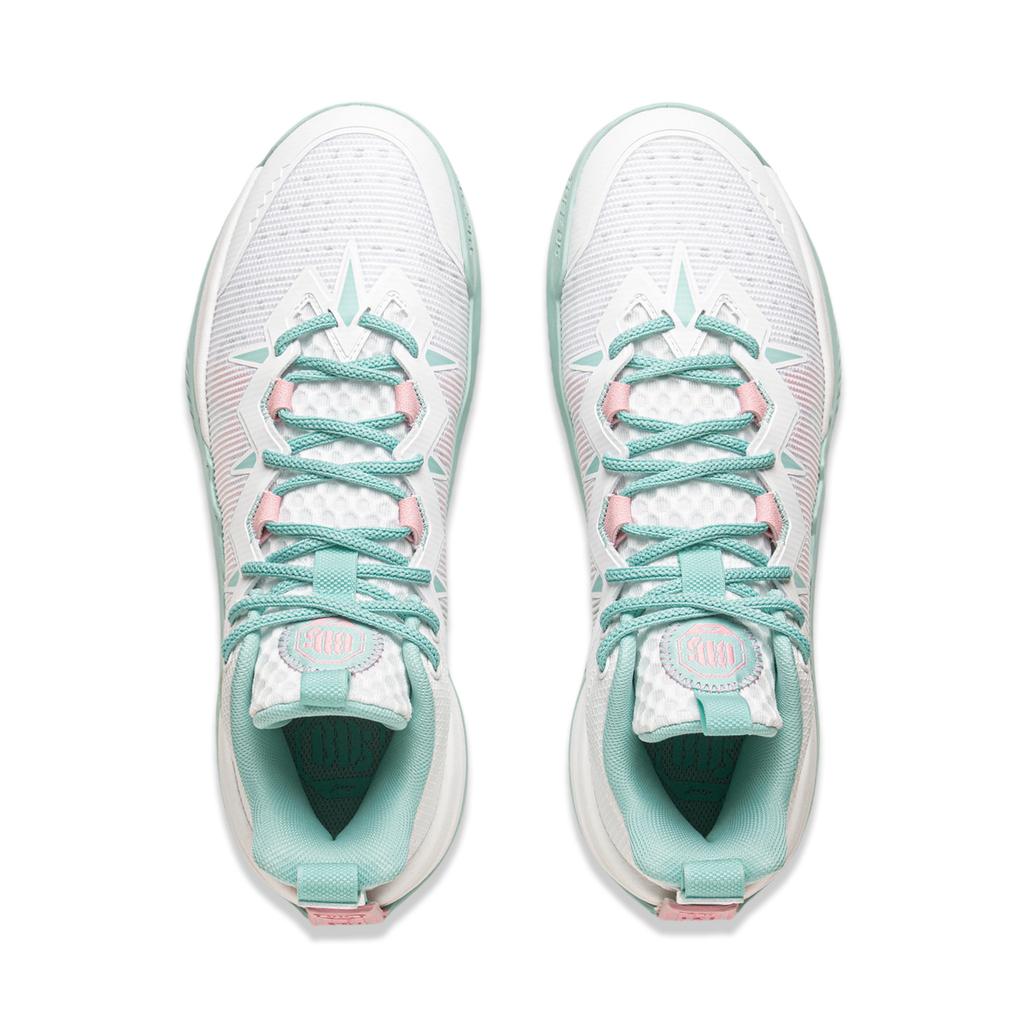 Li Ning Storm 10 Cushioning Slip Resistant Abrasion Resistant Breathable Rebound Low Top Basketball Shoes Men's ABFV017-3
