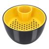 Pistachio Bowl Snack Serving Bowl Double Nut Bowl with Shell Storage Versatile Use for Home Kitchen Yellow