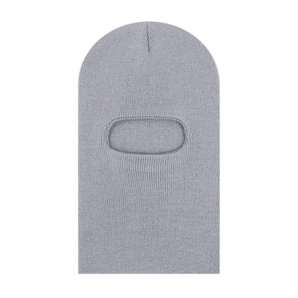 Solid Color Kids Integrated Scarf Cap Warm Baby Balaclava Hat Baby Hooded Beanie Severe Weather