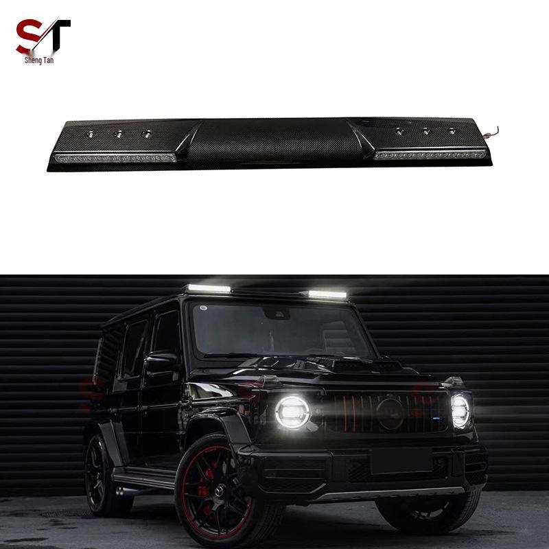 Dry Carbon Fiber Roof Light for Mercedes G-Class W463/W464 G63 G500, BS Style