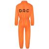 Prisoner Costume for Women Halloween Cosplay Striped Romper Outfit Adult Party Fancy Dress With Belt