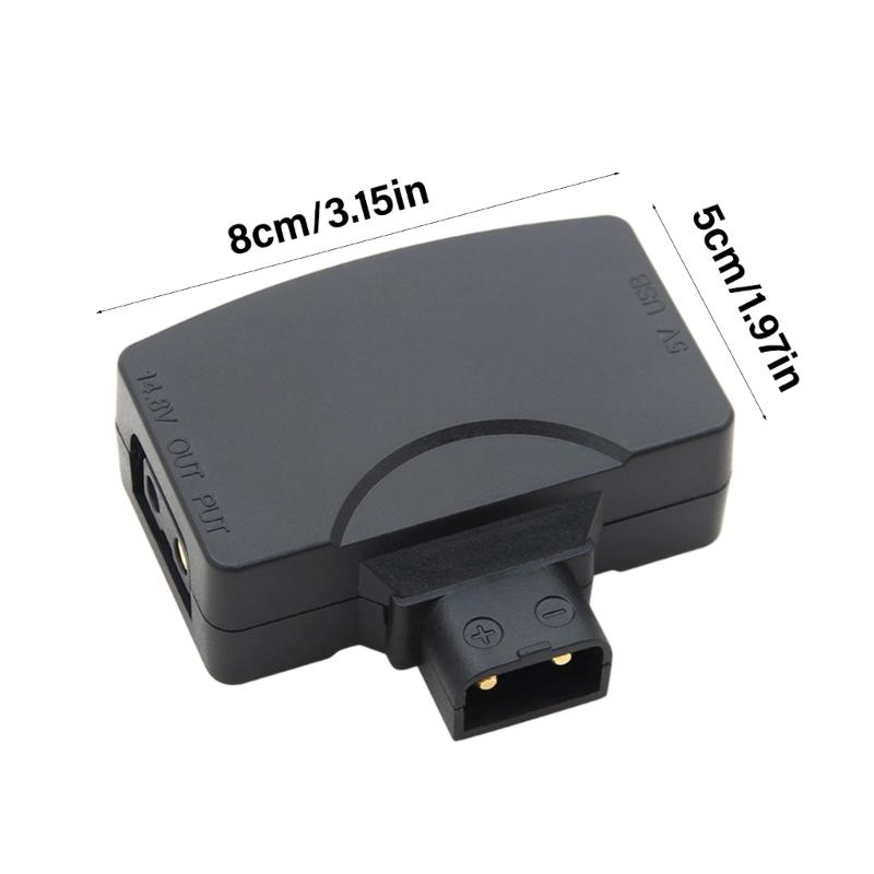 Adattatori Convertitori di Ricarica USB 5V Universali da DTAP per Dispositivi Multipli Alimentazione Esterna