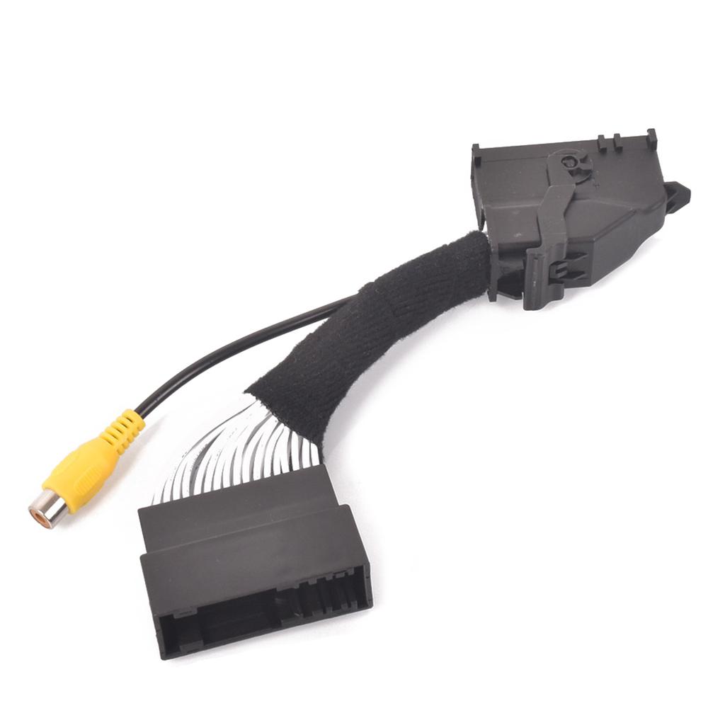 Car Navigation System Reversing Rear View Camera Adapter Cables Harness For Sync 1 2 3 Camera Input Adapter RCA