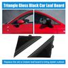 Car Door Mirror Flag Cover Left Right Side TWO  for Fiat 500 2012-