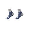 10 Pairs of Men's Autumn Color Striped Deodorant Non Slip Breathable Tube Socks