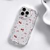 Cherry Floral Flower Print Phone Case for Iphone 16 Pro Max 16e 11 12 13 14 15 Pro 12 13 Mini 16 Plus 7 8 SE 2 3 4 Soft Shell