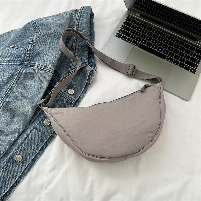 

Stylish And Spacious Fall Fashion One Shoulder Tote Bag For Women In Versatile Colors сірий колір