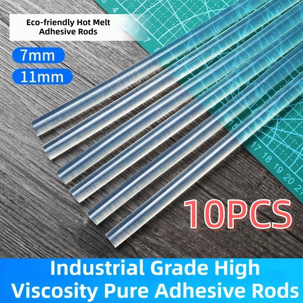 10Pcs 7*150mm Hot Melt Glue Sticks Strong Viscosity Glue Sticks Adhesive Hot Melt Glue  Industrial