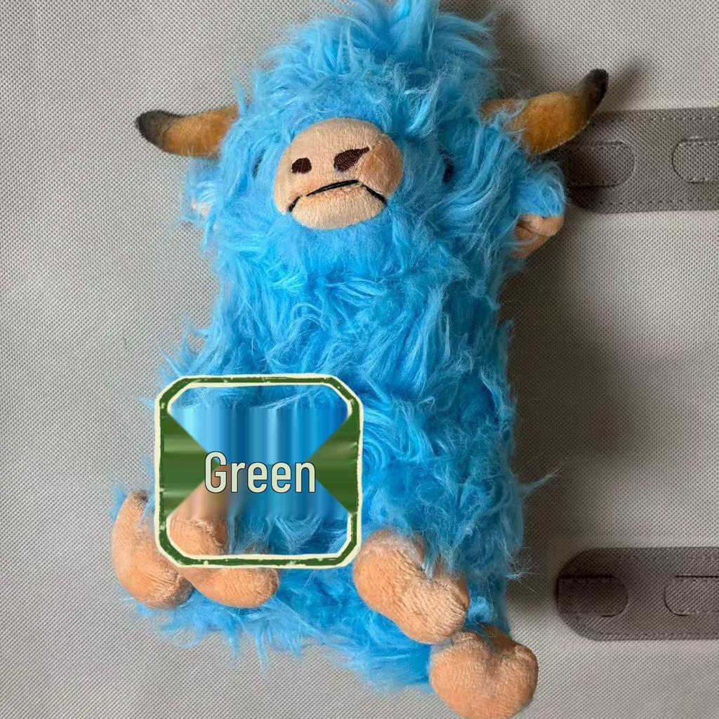 Highland Cow Long Plush Doll - Cute and Soothing Sleep Companion, In Stock