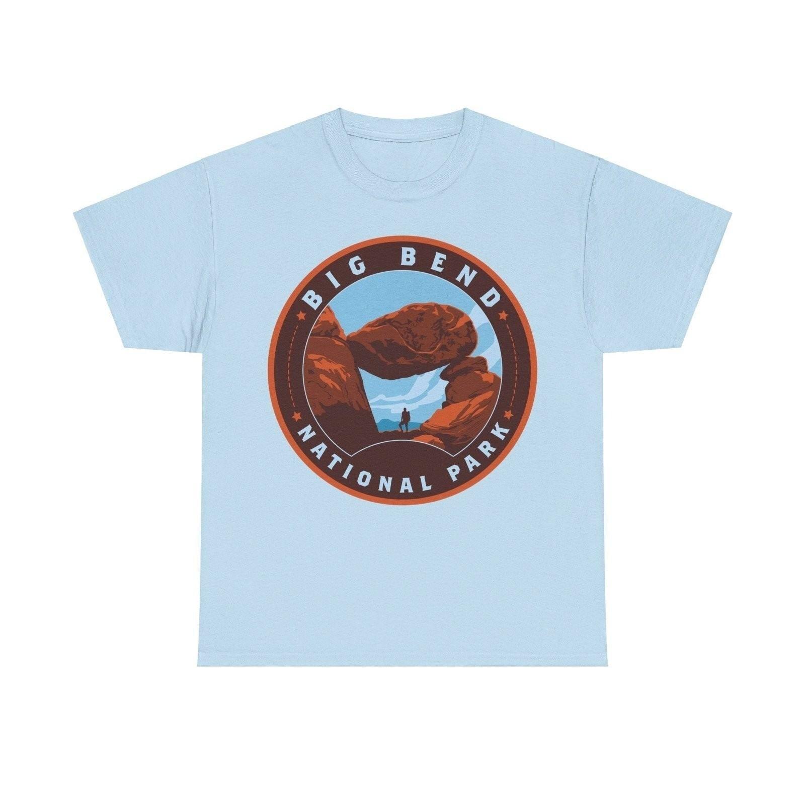 Big Bend National Park Texas Round Logo T-shirt M
