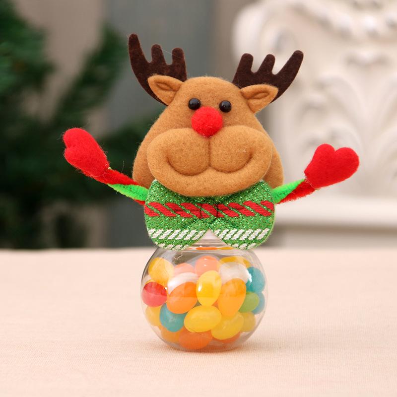 Borcan de bomboane de Craciun Mini Borcan de bomboane Old Man Mic Cadou de Craciun