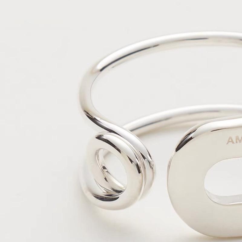 AMBUSH Adjustable Vintage Safety Pin Unisex Index Finger Ring - Original Design