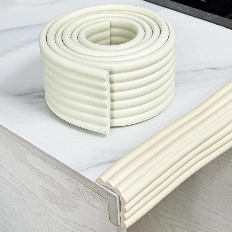 W Shaped Edge Bumper Strip Thick Soft High Elastic Cushion For Baby Safety Furniture Corner Protection