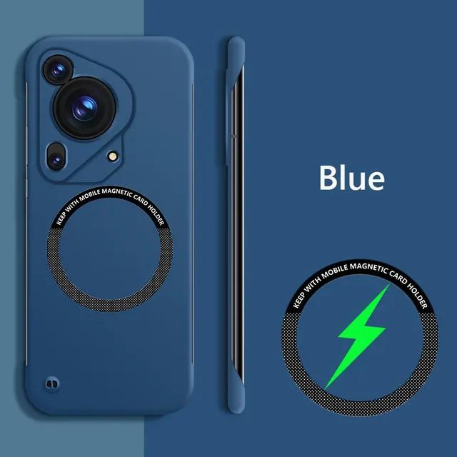 For Huawei Pura 70 Ultra Frameless Magsafe Slim Case For Huawei Pura 70 Ultra Pro Pura70 Pro Plus Wireless Charging Back Cover