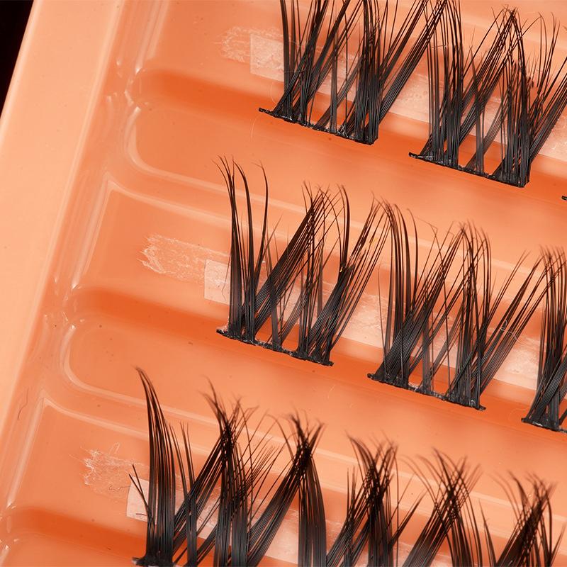 120Pcs Diy Lashes Extension Kit Fluffy Lash Clusters Set Individual Eyelashes With Bond Seal And Lash Tweezer Makeup At Home