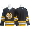 Maglia Personalizzata da Hockey su Ghiaccio Boston Bruins Ricamata Uniforme di Squadra Abbigliamento Sportivo da Uomo