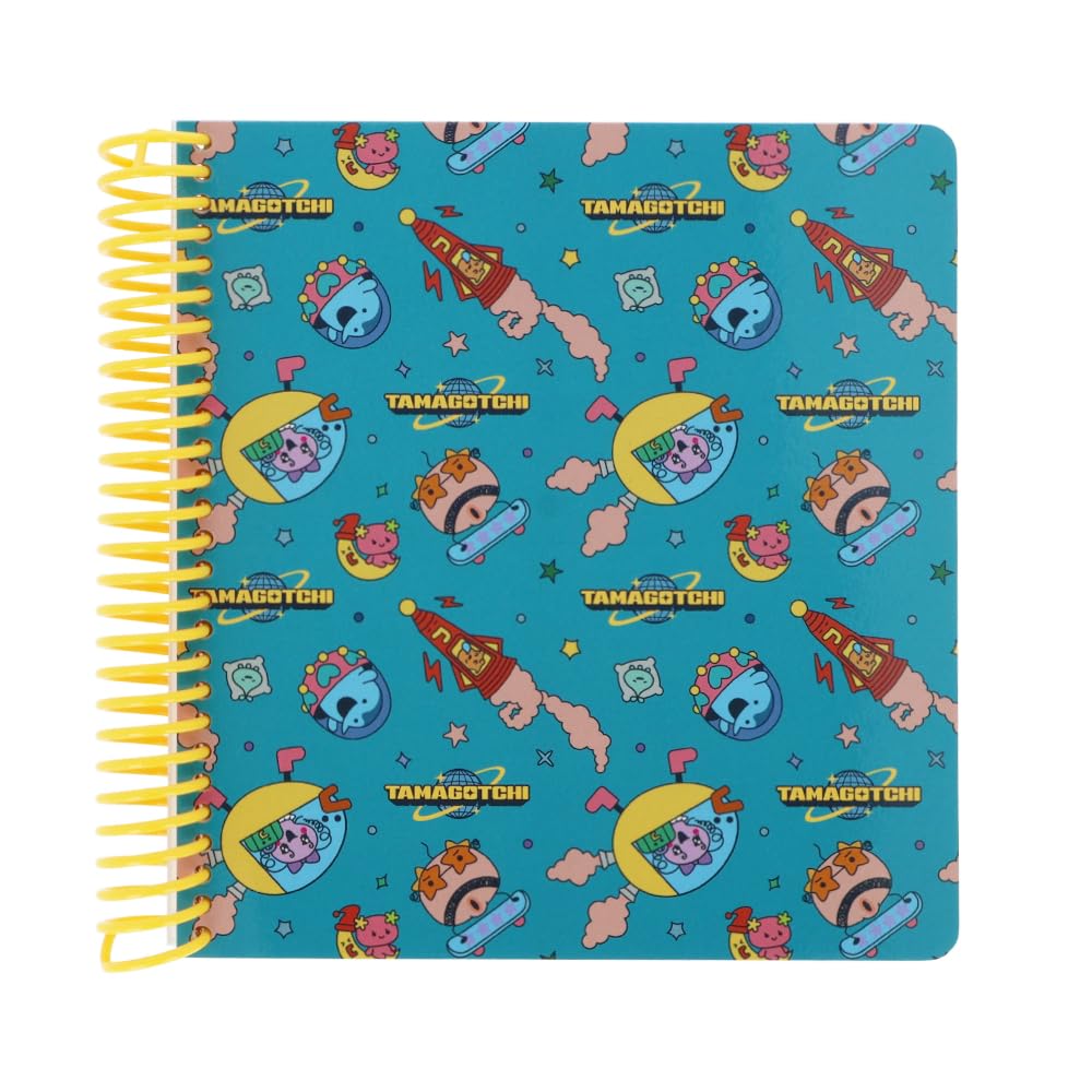 Stationery Tamagotchi Goods Ring Notebook Square Green S2644347 Sun-Star