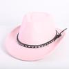 Popular children's fashion cute western cowboy hat, small rancher outdoor children's jazz hat