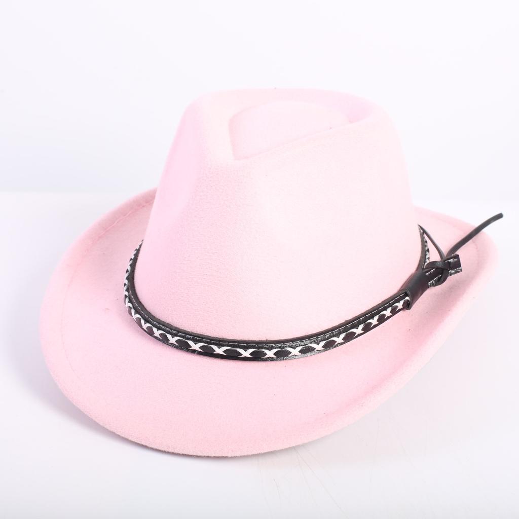 Popular children's fashion cute western cowboy hat, small rancher outdoor children's jazz hat