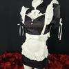 Retro Cheongsam Anime Maid Halloween Cosplay Costume Japanese Student Gothic Lolita Lovely Party Dress Love Game Roleplay Outfit