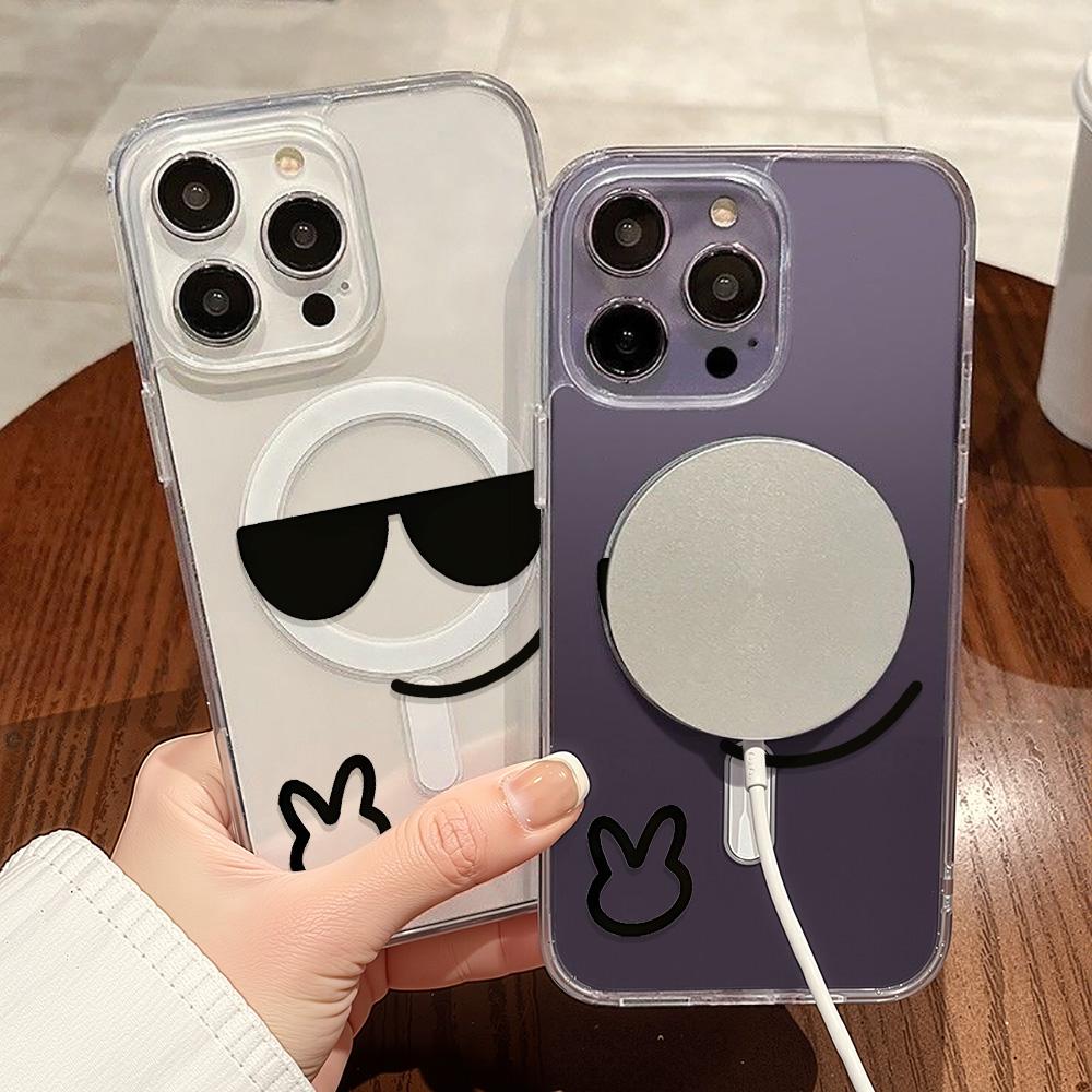 Magnetic Phone Case for iPhone 12 14 16 17 Pro 17 16 15 14 13 12 Pro Max  12 13 14 15  16 High Quality Shockproof Shell Full Protection Cute Style