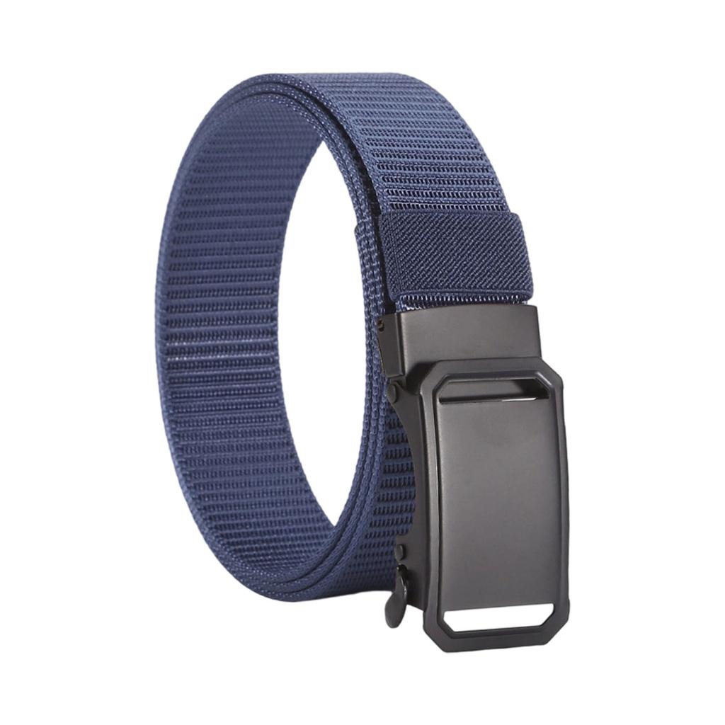 Premium Nylon Dress Belt With Automatic Button Arrangement Easy Adjustable Strap For Casual Outfits