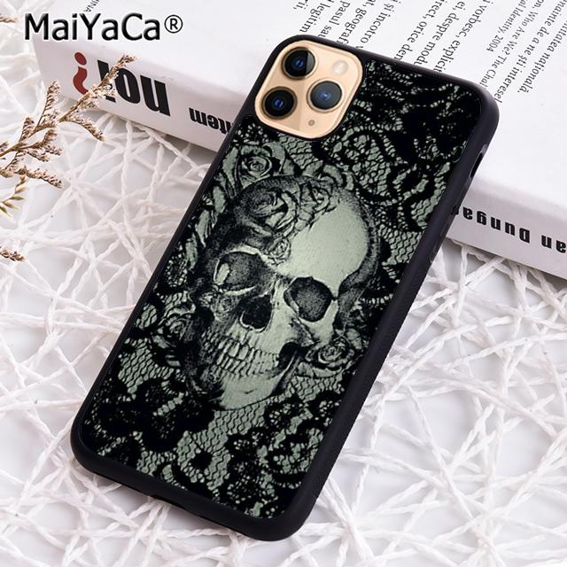 Mexican Sugar Skull Phone Case For iPhone 17 Air 16 pro max 15 14 plus 12 13 Shell Cover coque