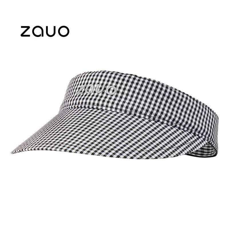 Zauo Women s Houndstooth Sun Visor Adjustable