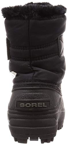 Sorel Kids Snow Commander NC1960 Snow Boots, Size 17cm, Black