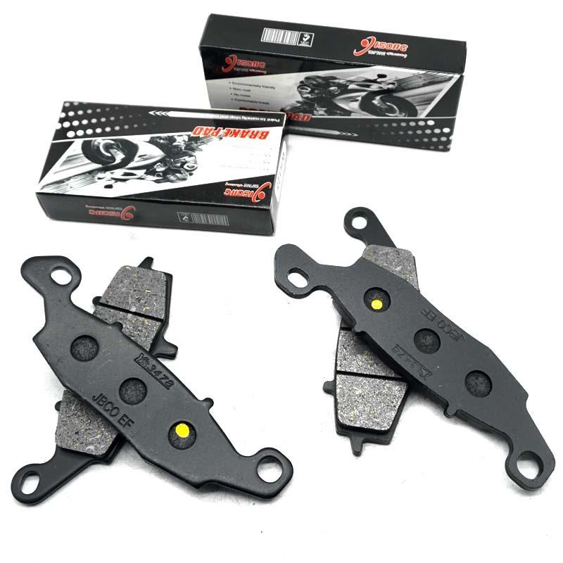 For KAWASAKI ZR750 Z750 2004 2005 2006 Z750S ZR750L 2007 2008 2009 2010 ZR Z 750 Motorcycle Front Rear Brake Disc Pads Kits