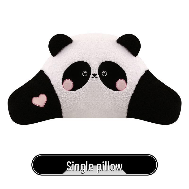 Panda Winter Plush Car Seat Cushion for Toyota bZ3, Corolla, RAV4, Rongfang, bZ5