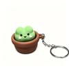 3D-gedruckter Fidget Clicker Schlüsselanhänger Knopfdrücker Tastatur Fidgets Schlüsselanhänger Cartoon-Tiere