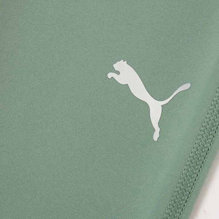 New PUMA Essentials Athletic Trousers Women's Light Green Gray 526984-92