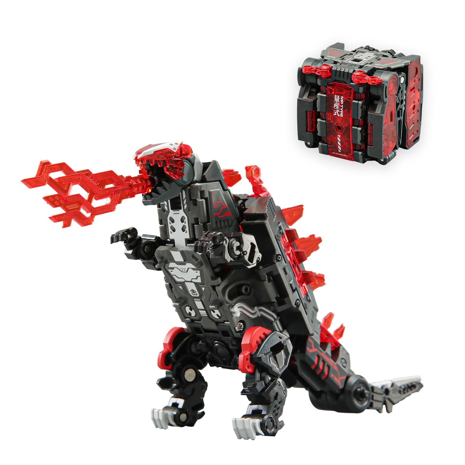 

BEASTBOX 52TOYS КРОВАВЫЙ КАМЕНЬ Трансформирующийся Куб в Высокоподвижный Экшен Трансформируется в Меху или Батарейки не требуются Идеальный Подарок для и Коллекционеров