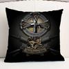 GUN SmithS W-WessonS Maple Design Cushion Cover Happy Autumn Harvest Decor Holiday Decorati Pillow Cover