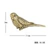 Antique Style Solid Brass Magpie Ornament A Childlike Tea Pet Sparrow - Shaped Hand - Held Item Handicraft For Collection
