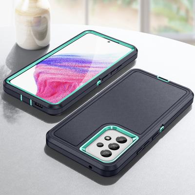 Dwuwarstwowe etui pancerne Capa do Samsung Galaxy A54 5g A14 A13 A53 A04s S23 Ultra S22 Plus telefon komórkowy pokrywy skrzynka