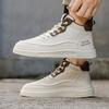 New Men's Classic Fashion High Top Thick Sole Skateboarding Shoes Comfortable Soft Sole Basketball  Sneakers