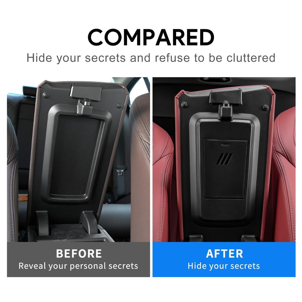 FDAIUN Car Armrest Interior Storage Box for BMW 3 Series 4 Series and G26 Hidden Design for Privacy Protection and Valuable Item Multifunctional Car