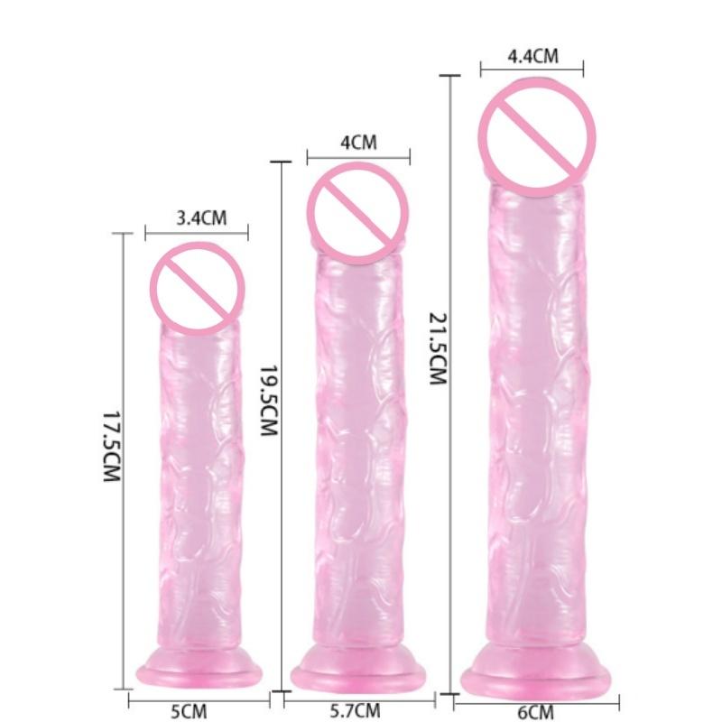 Adult Supplies Sex Toy Realistic Dildos Lifelike Flexible Dildo With Suction Cup For hands-free Play Adult Sex Toys For Men