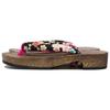 Geta Burnt Paulownia Tea [KYOETSU] [Kyoetsu] Sandals, Wood, Base, Women's (F(L), 17)