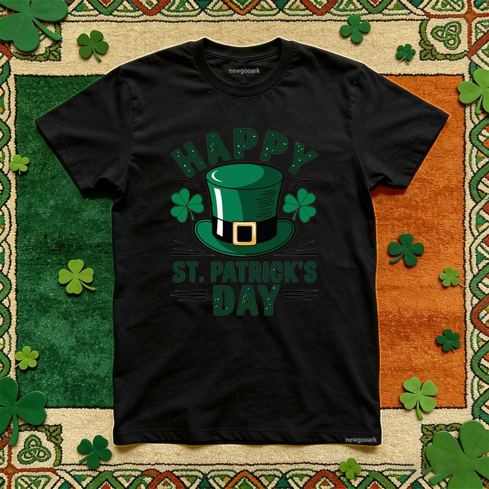 Saint Patrick Green Festival Printed T Shirt Unisex Lucky Irish Retro Cotton Casual Funny Unisex Adult Party Tee