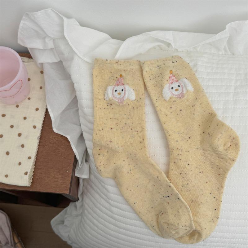 Flickor Höst och Vinter Söt Tecknad Björn Födelsedagshatt I Tubsockor